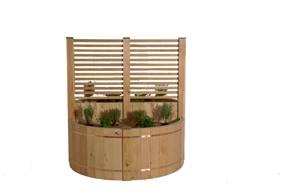 Hochbeet Classic mit Rankgitter