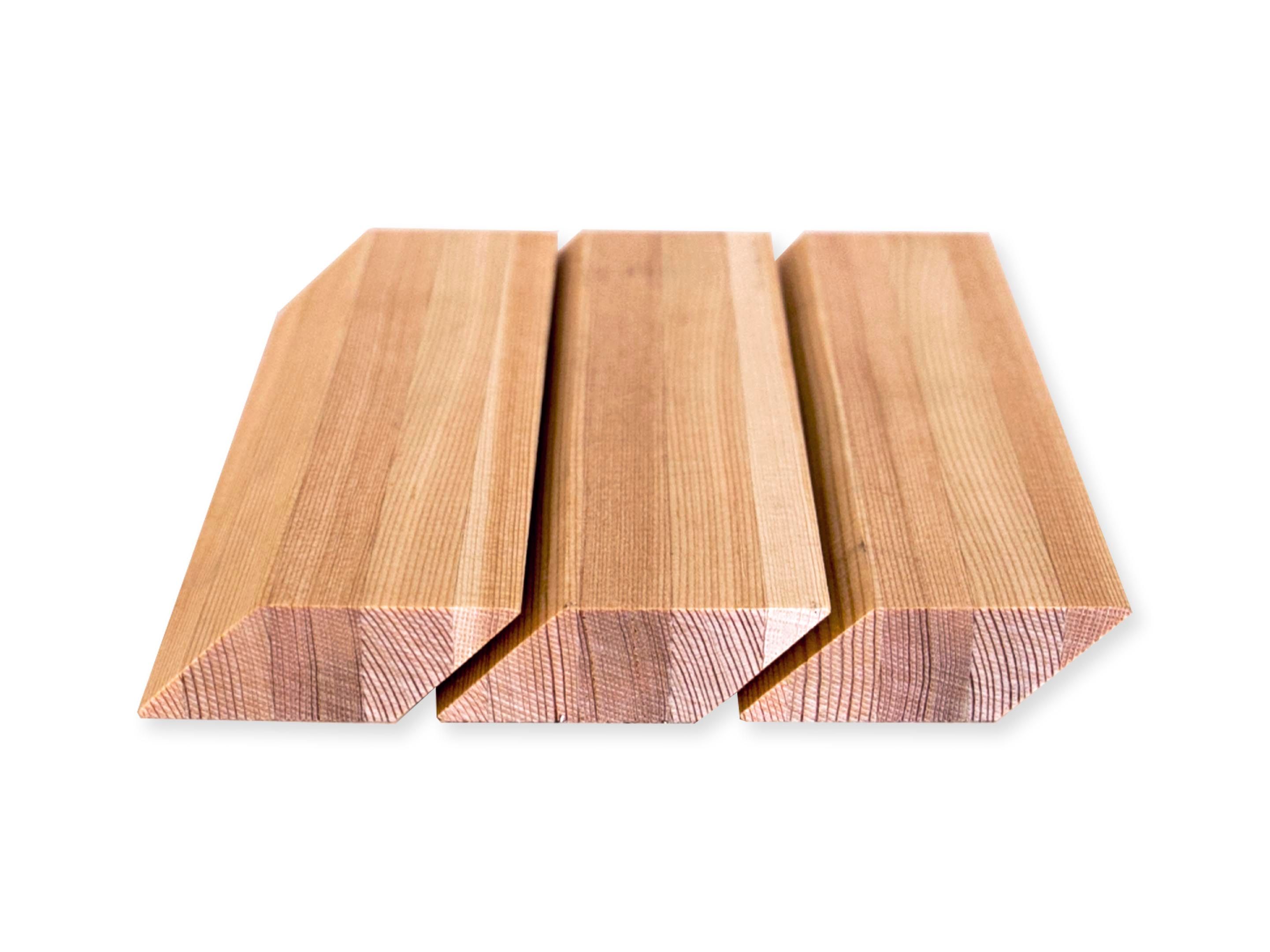 Rhombusschalung stabverleimt Lärche AB 30° 